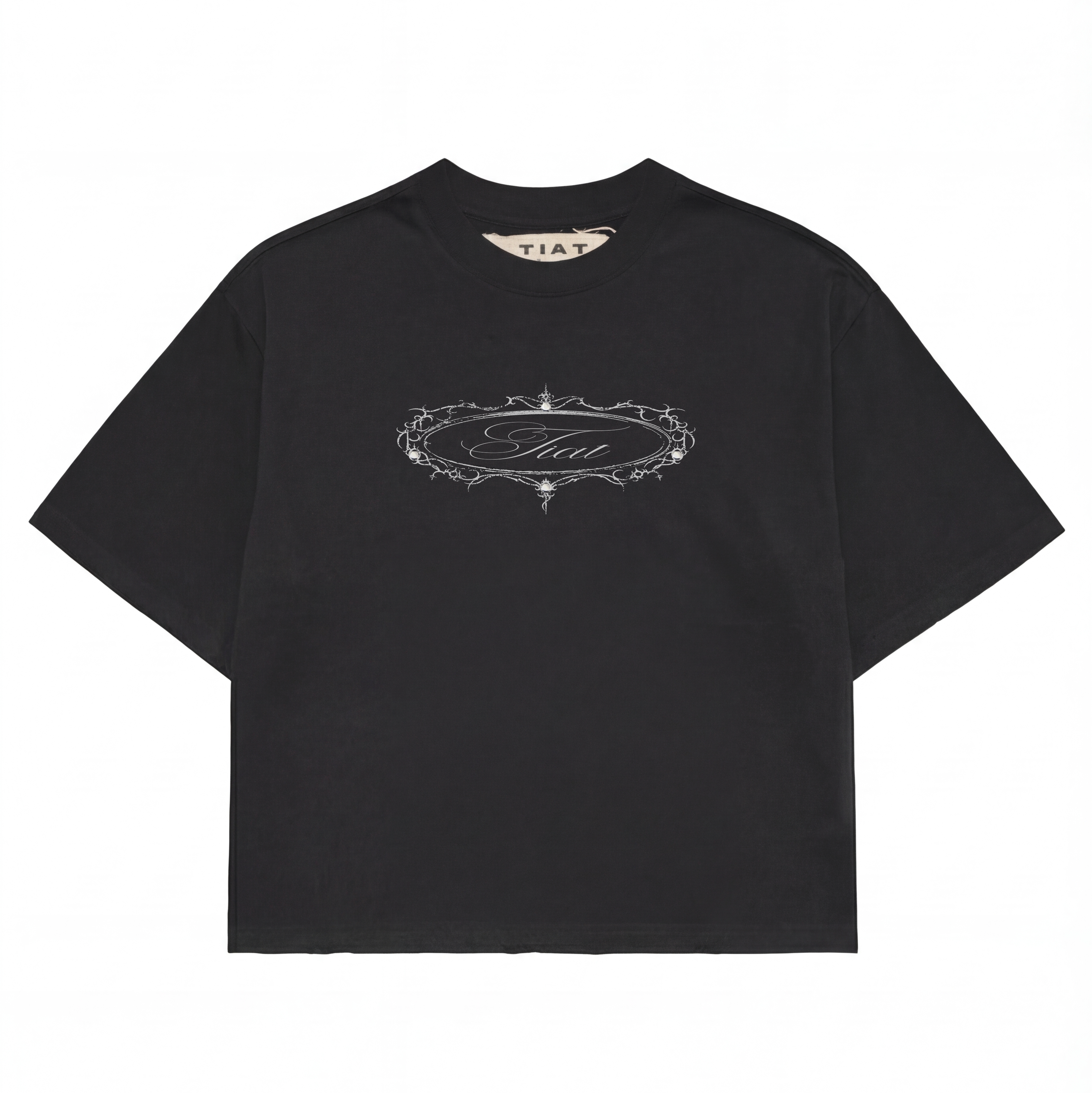 Tiat Il rifugio degli artisti Alchemical Sigil t-shirt nera cotone