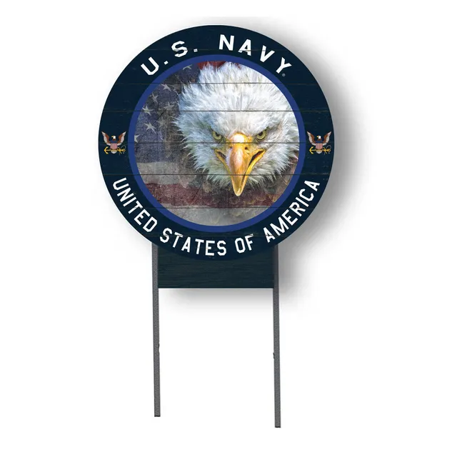 7.62 Design Navy Eagle Flag cartello giardino 20x20
