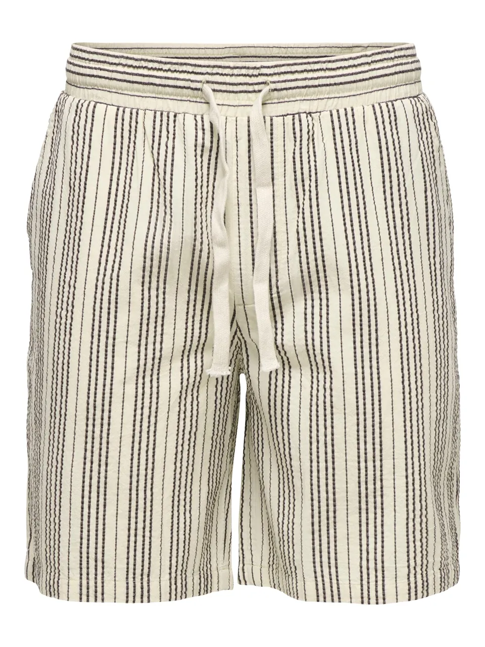 Only & Sons ONSCRUZ Shorts Uomo Seersucker Cotone