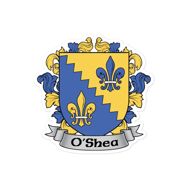 7.62 Design Automotive Adesivo O'Shea Coat of Arms Vinile 3″×3″