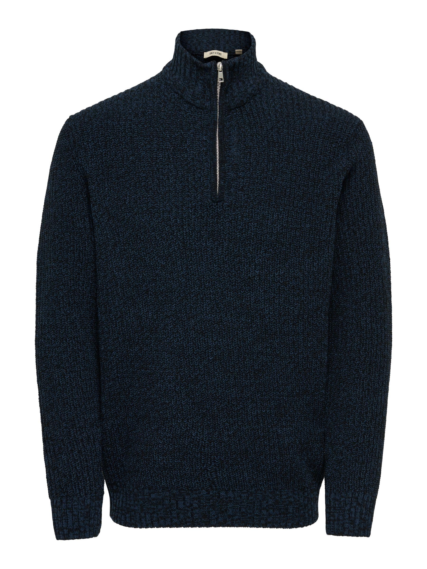 ONLY & SONS Onjoin pullover uomo argento manica lunga