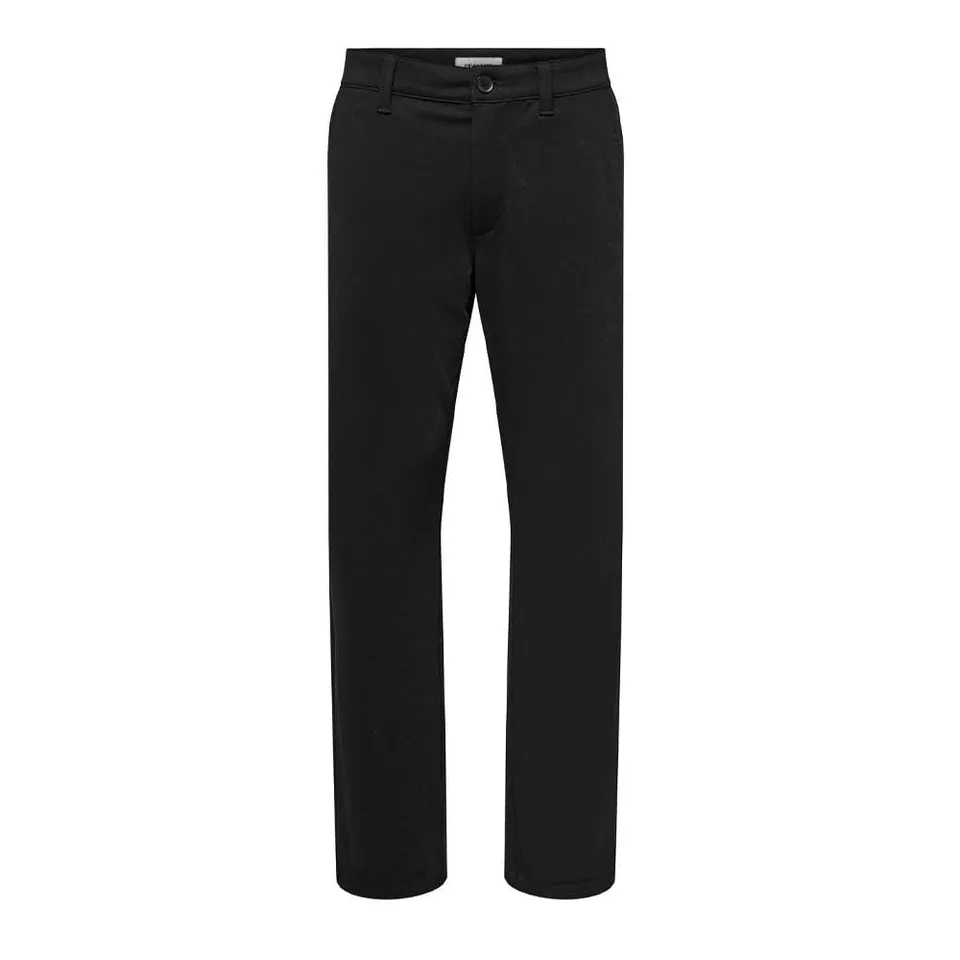 Only & Sons Roma Pantaloni Slim Nero 32W/32L Cotone