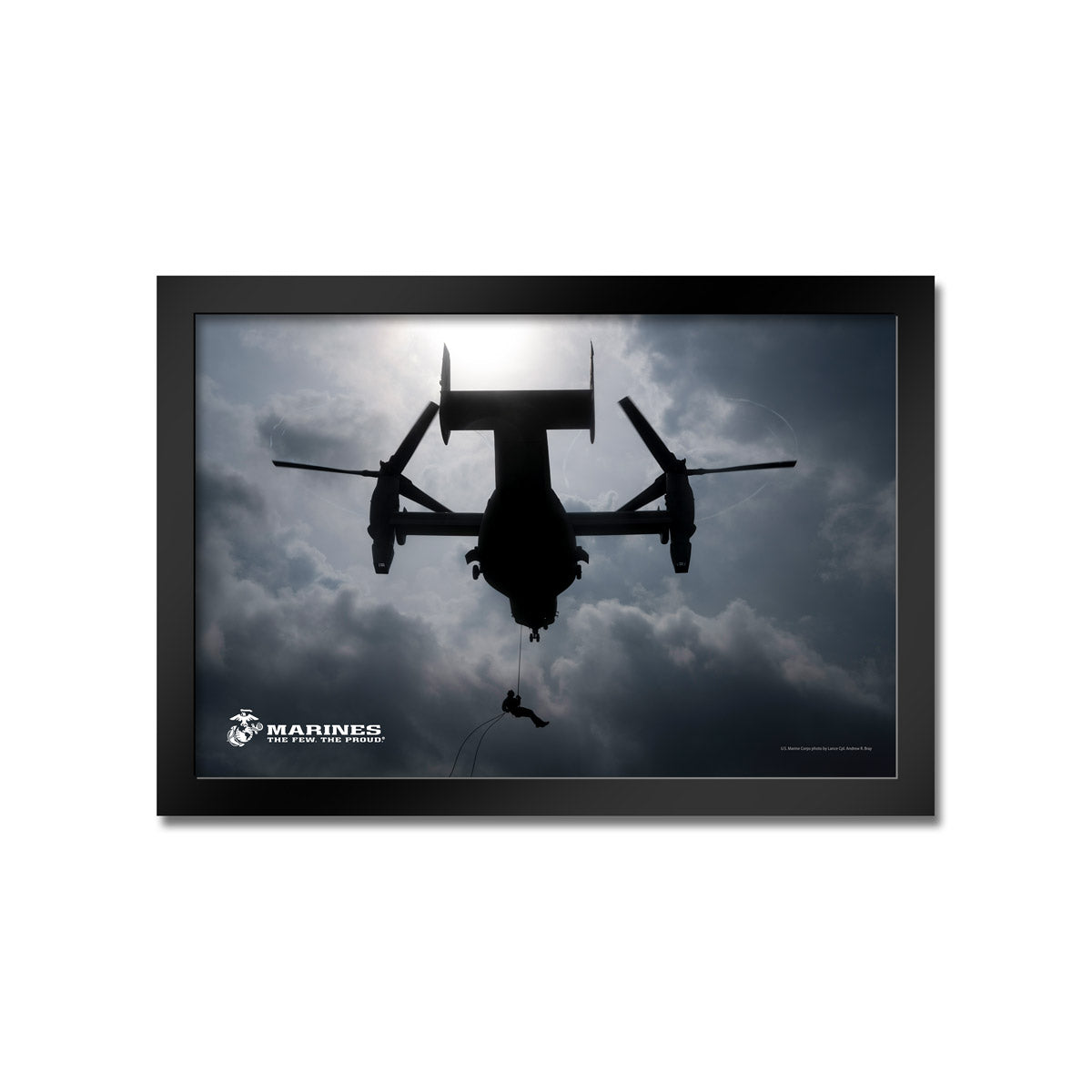 7.62 Design MV-22 Osprey stampa incorniciata 35x50 cm
