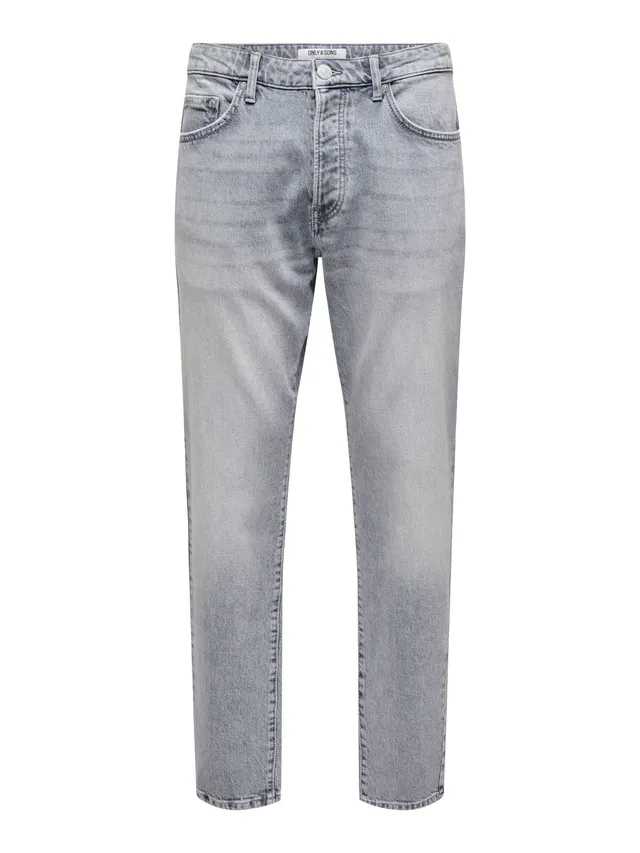 Only & Sons Onsyoke Vita Media Tapered Jeans 36W/32L blu