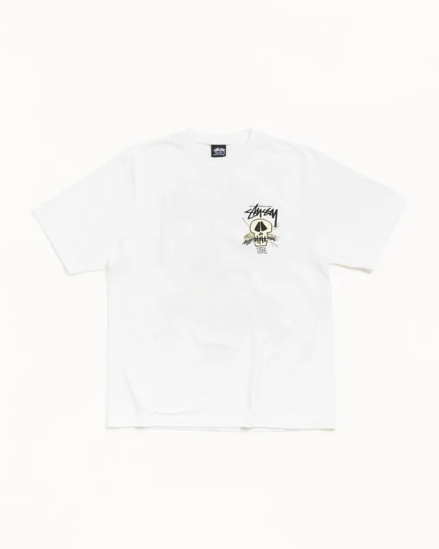Stussy Fresh Foils Tee maglietta natural cotone
