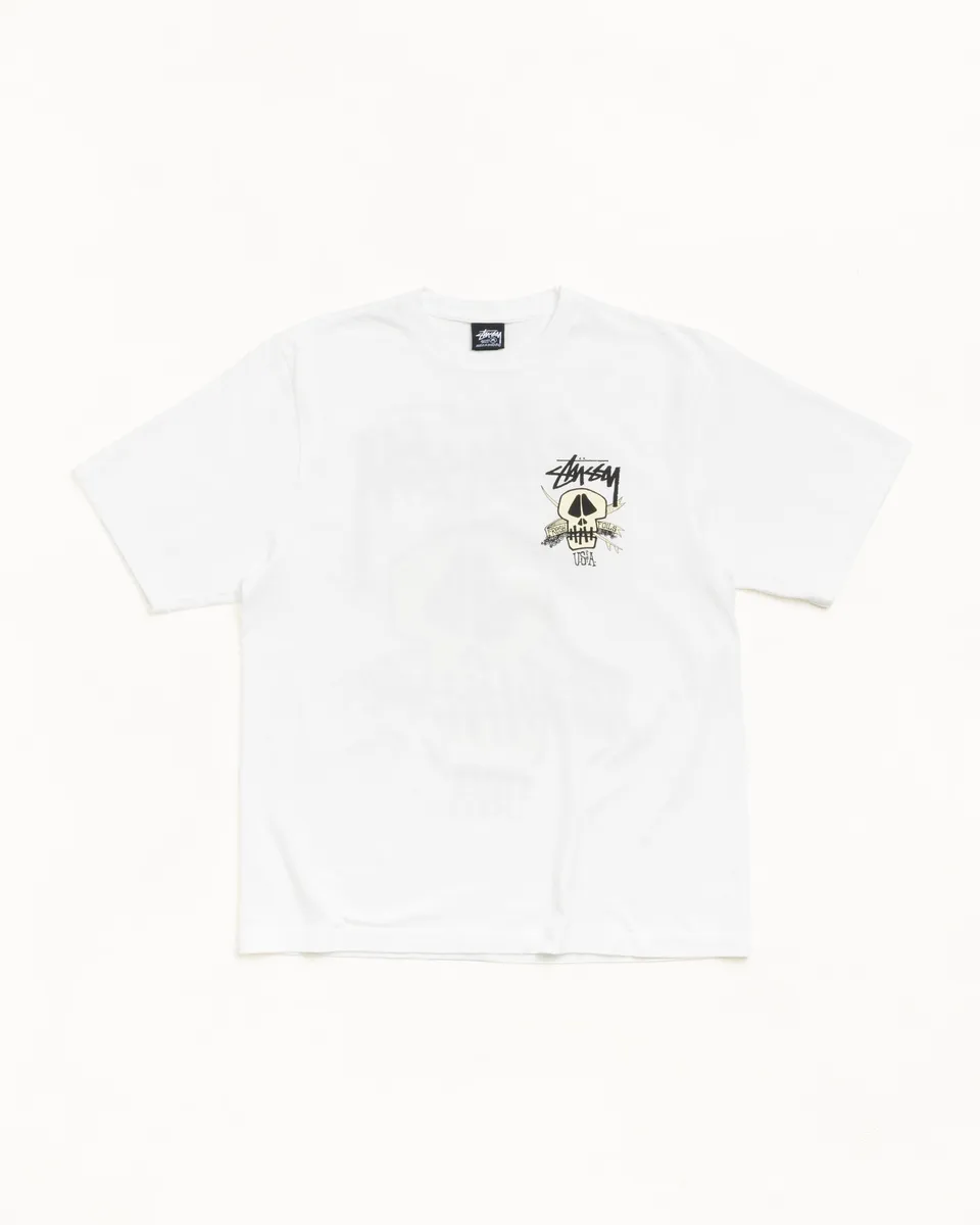 Stussy Fresh Foils Tee maglietta natural cotone