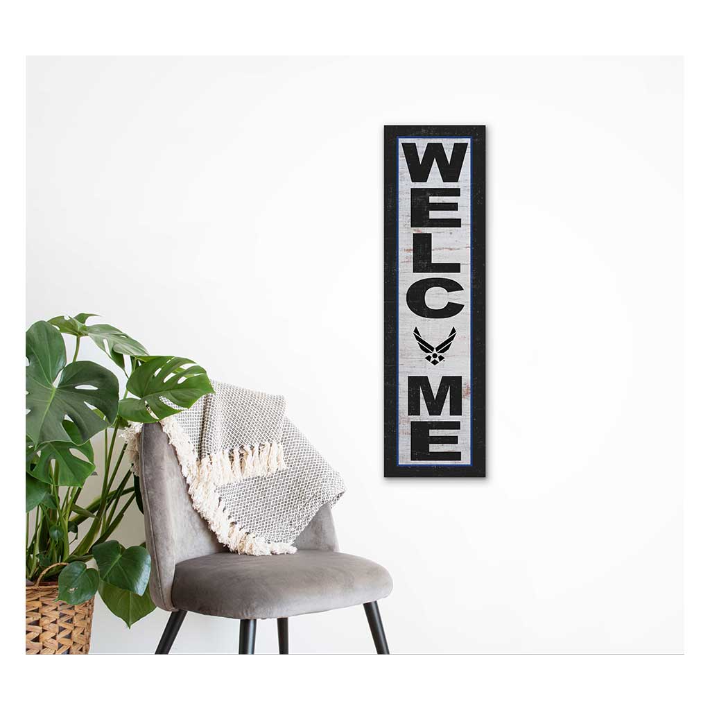 7.62 Design U.S. Air Force Welcome targa 10x35 inch PVC esterno