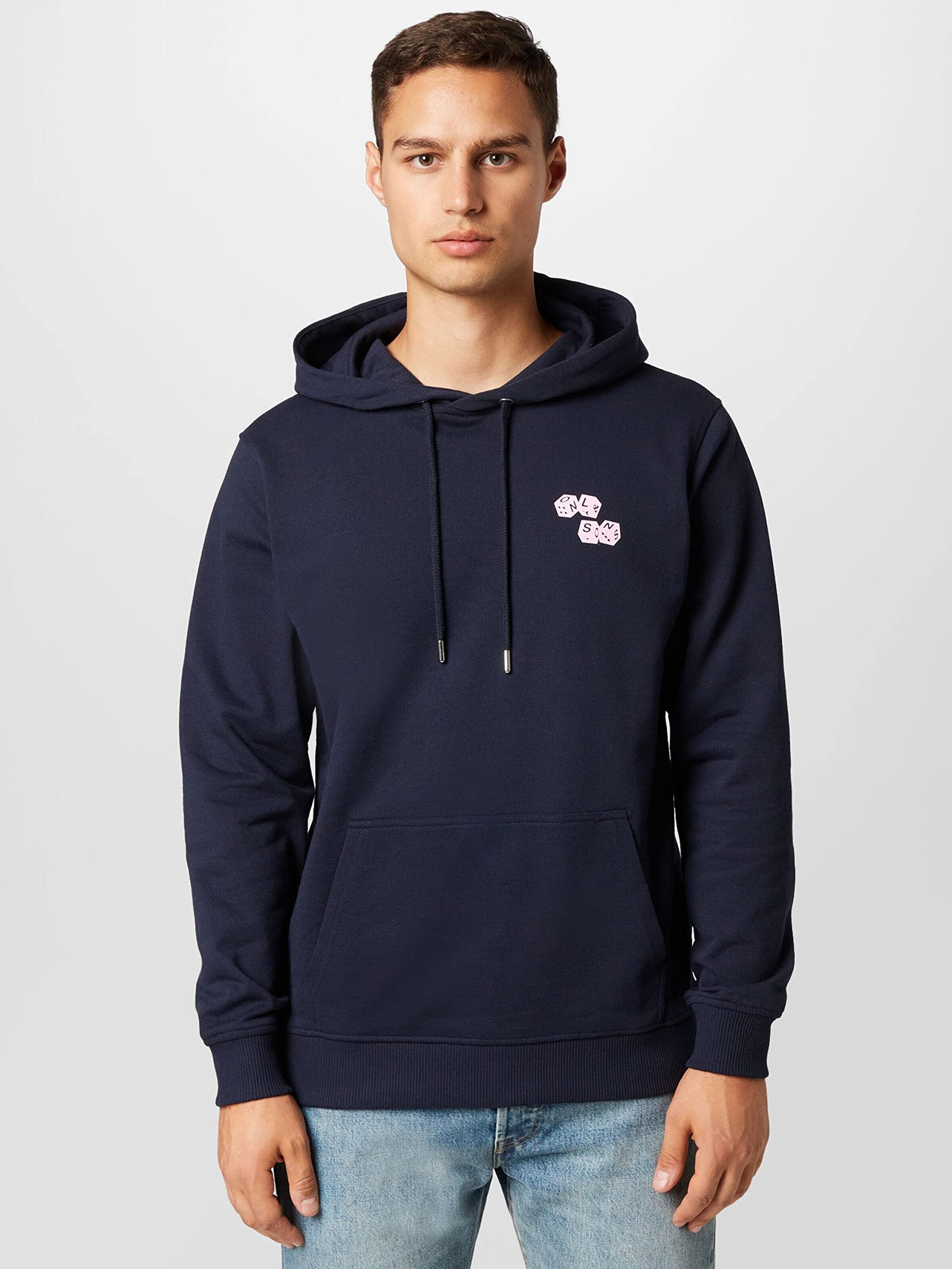 ONLY & SONS Awkward felpa uomo girocollo taglia M