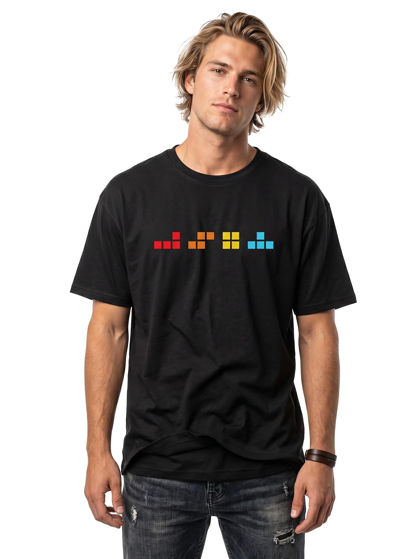 MAKAYA Gamer T-Shirt Uomo L Nero 100% cotone