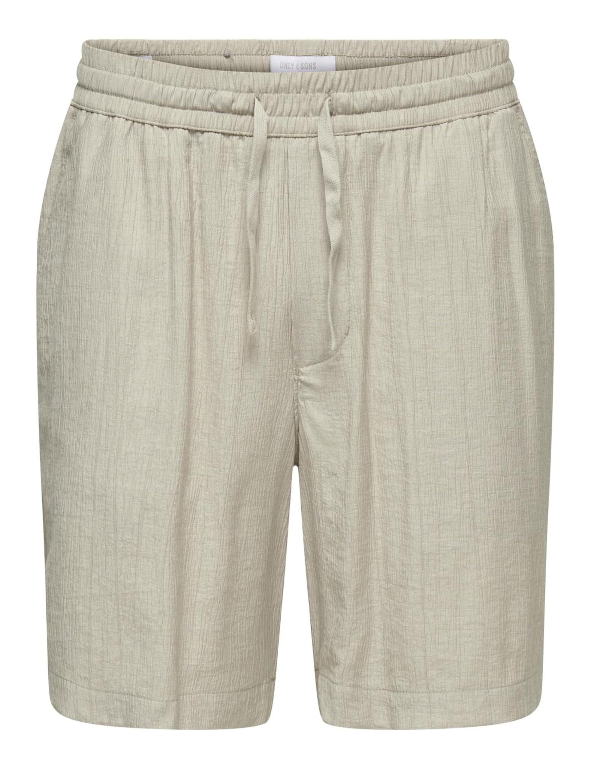 Only & Sons Onstel pantaloncini uomo neri strutturati