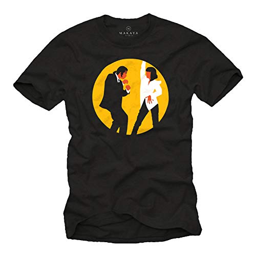 MAKAYA T-Shirt Uomo Mia Vincent Dance Maglietta 3XL Cotone