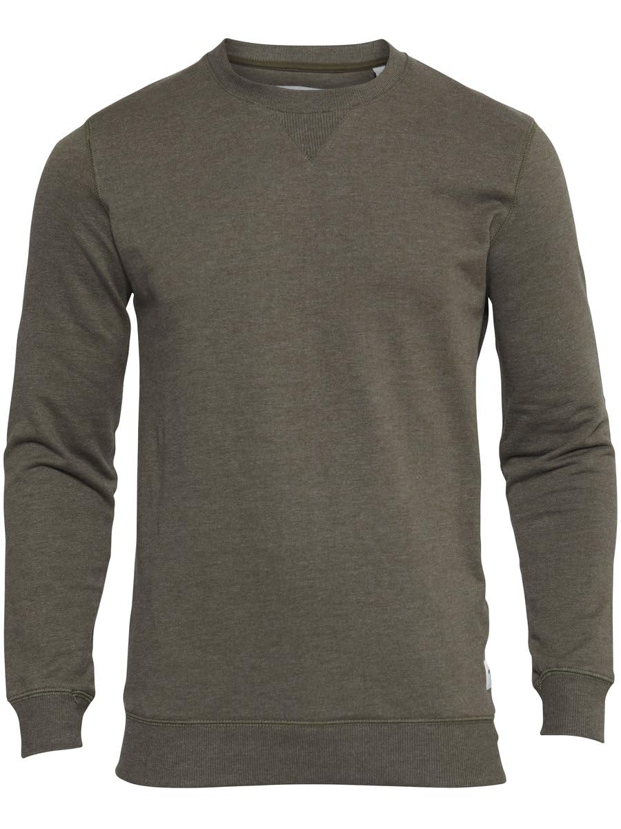 Only & Sons Fana Felpa Uomo Girocollo Cotone Blu Misto