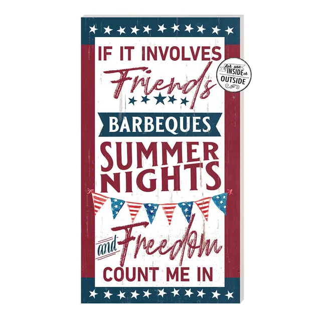 7.62 Design Friends BBQ Targa PVC 28x51cm USA