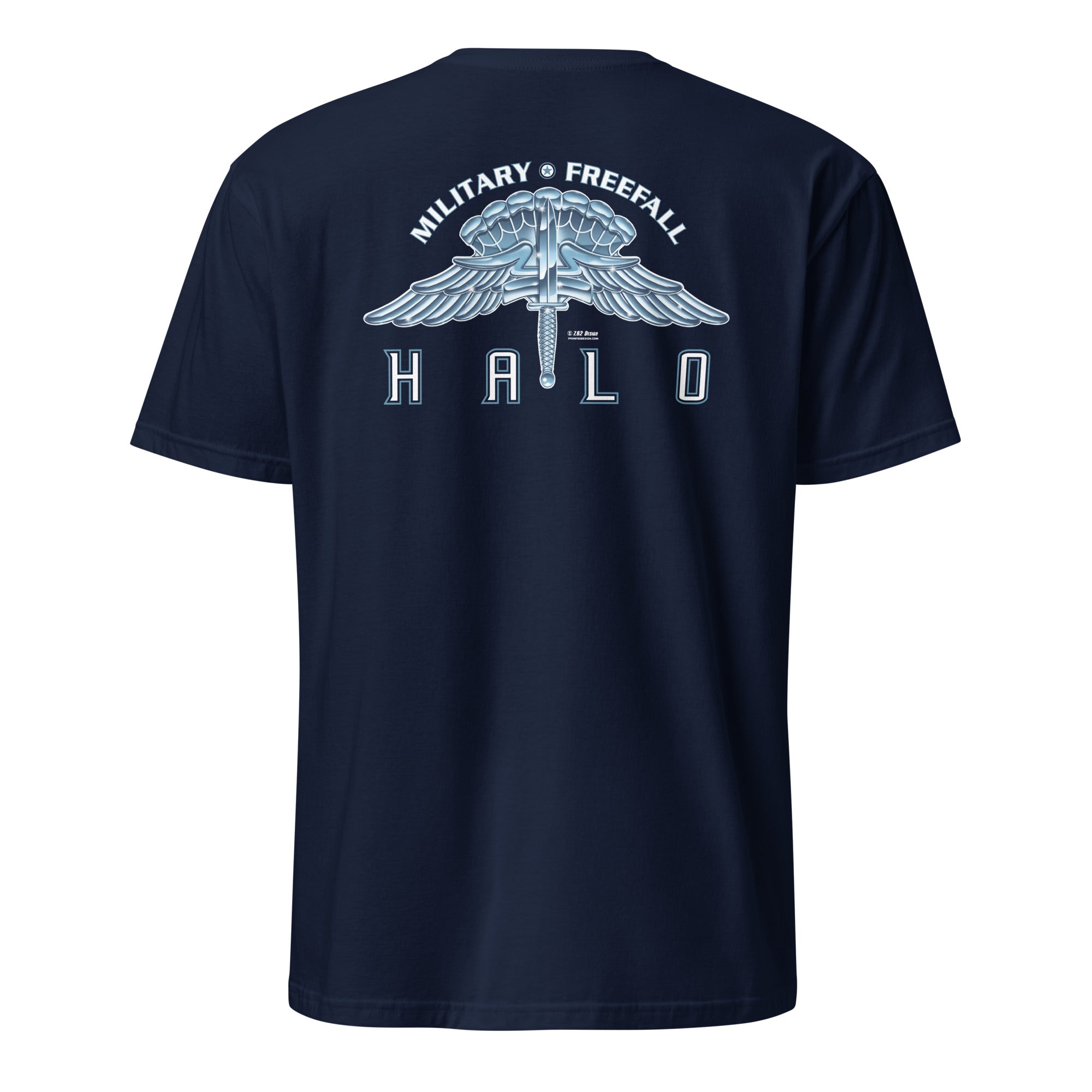 7.62 Design HALO Military Freefall maglietta nera