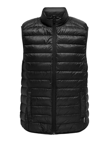 Only & Sons Onsgavin gilet uomo Quercia trapuntato