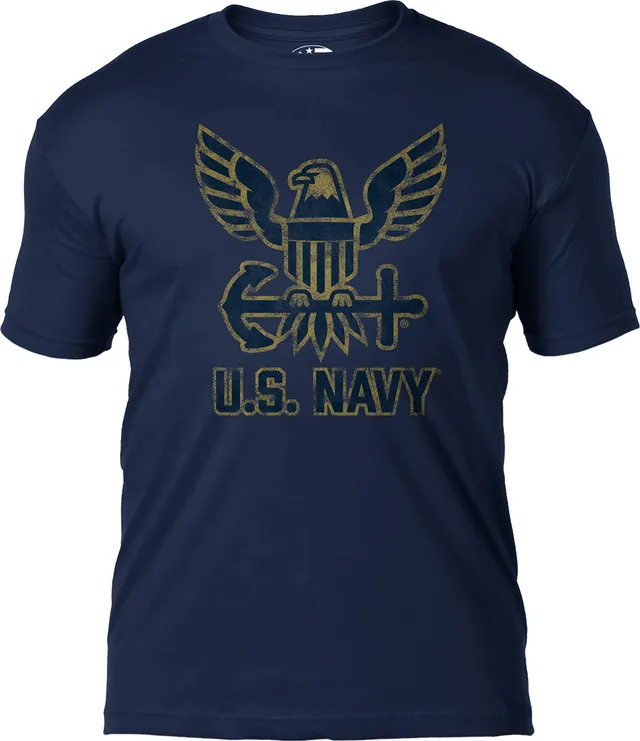 7.62 Design Navy Logo t-shirt uomo cotone blu navy XL