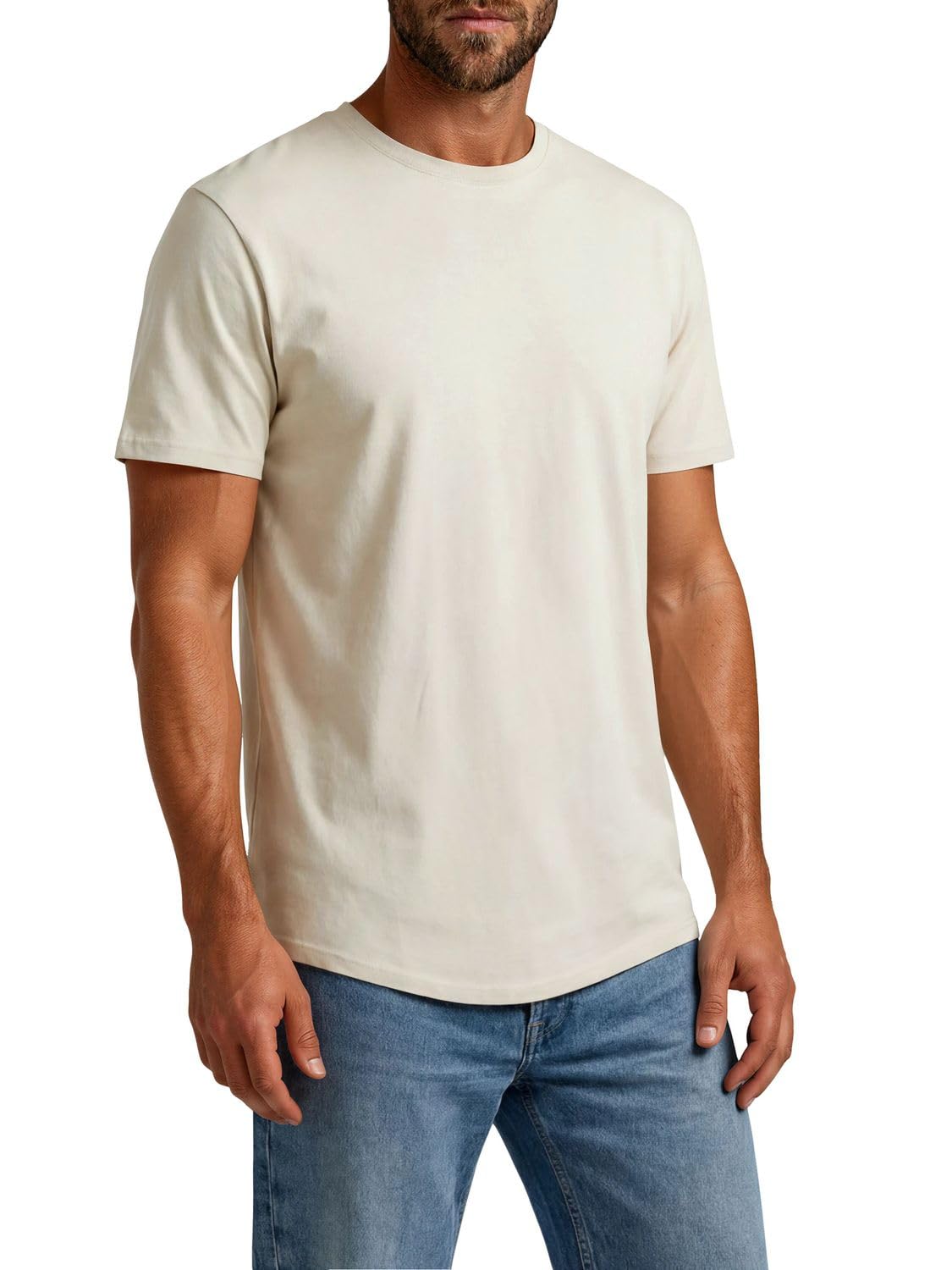 ONLY & SONS JEFF T-shirt uomo M bianco girocollo cotone
