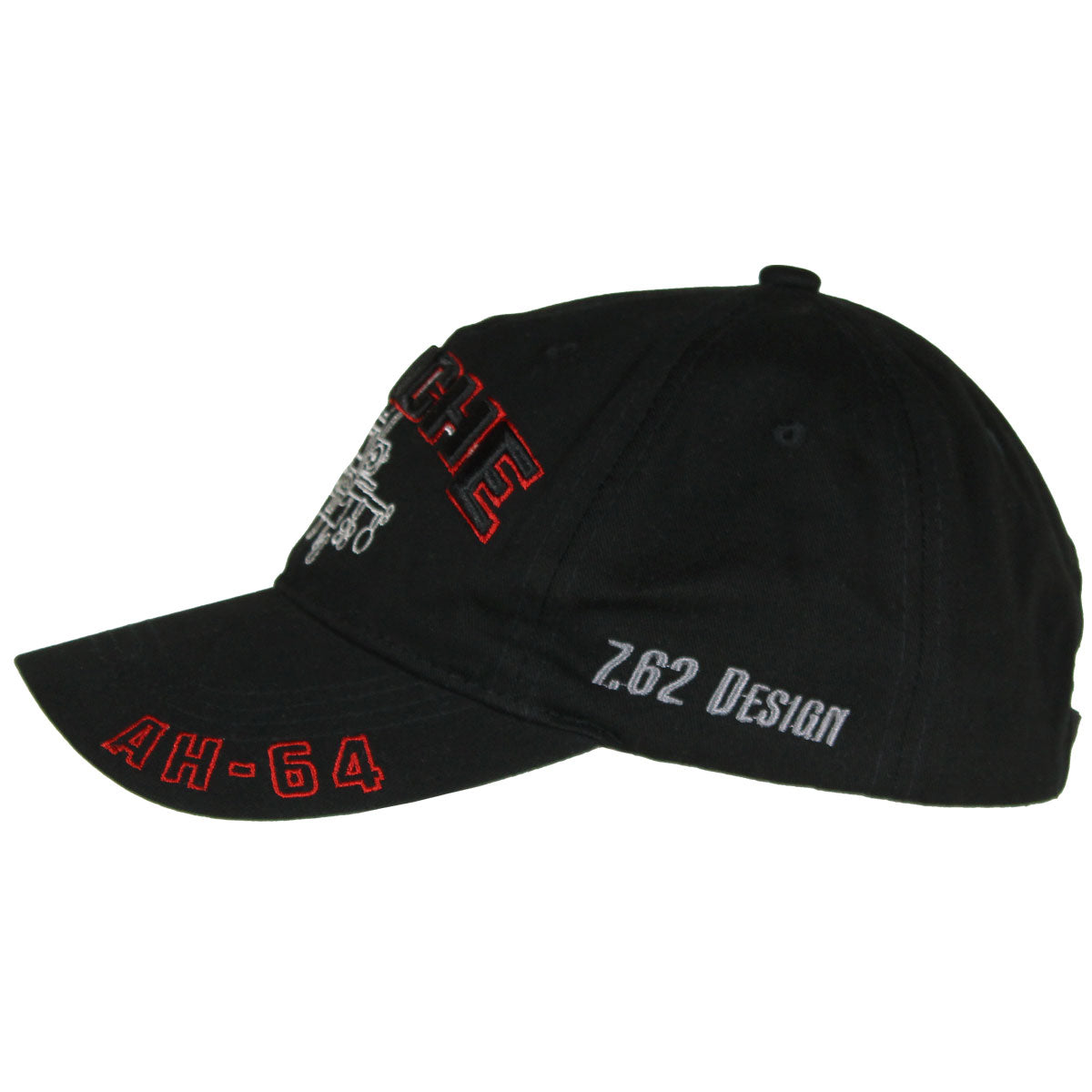 7.62 Design AH-64 Apache cappellino twill nero ricamato