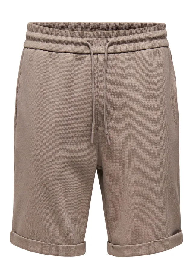 Only & Sons Onsnewkodyl Shorts Uomo Fossile Taglia S