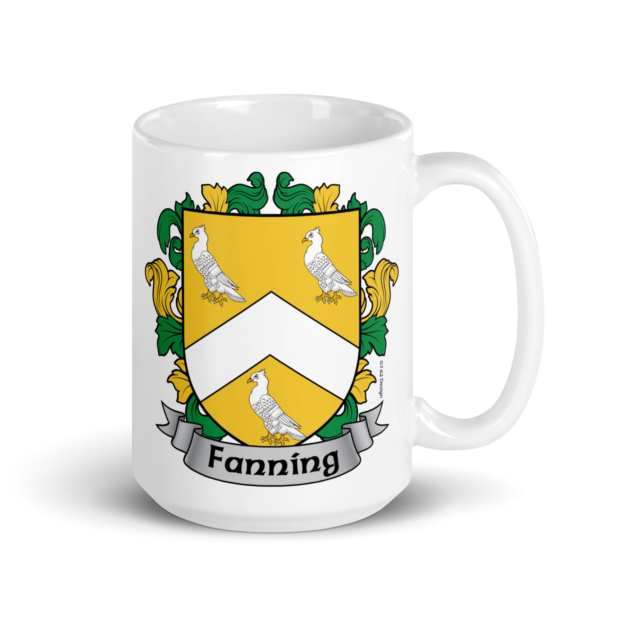 7.62 Design Fanning Tazza Ceramica 440 ml Stemma Irlandese