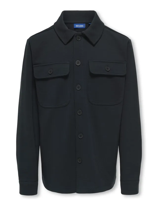 ONLY & SONS Osjnewkodyl Camicia 134 Dark Navy cotone