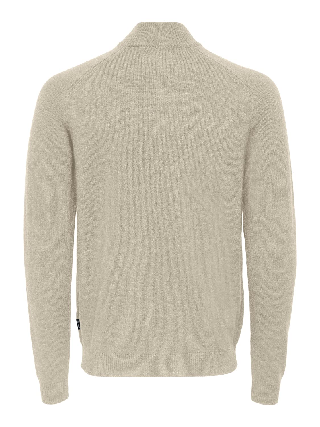 ONLY & SONS Edward Wool Half Zip felpa uomo mezza zip lana