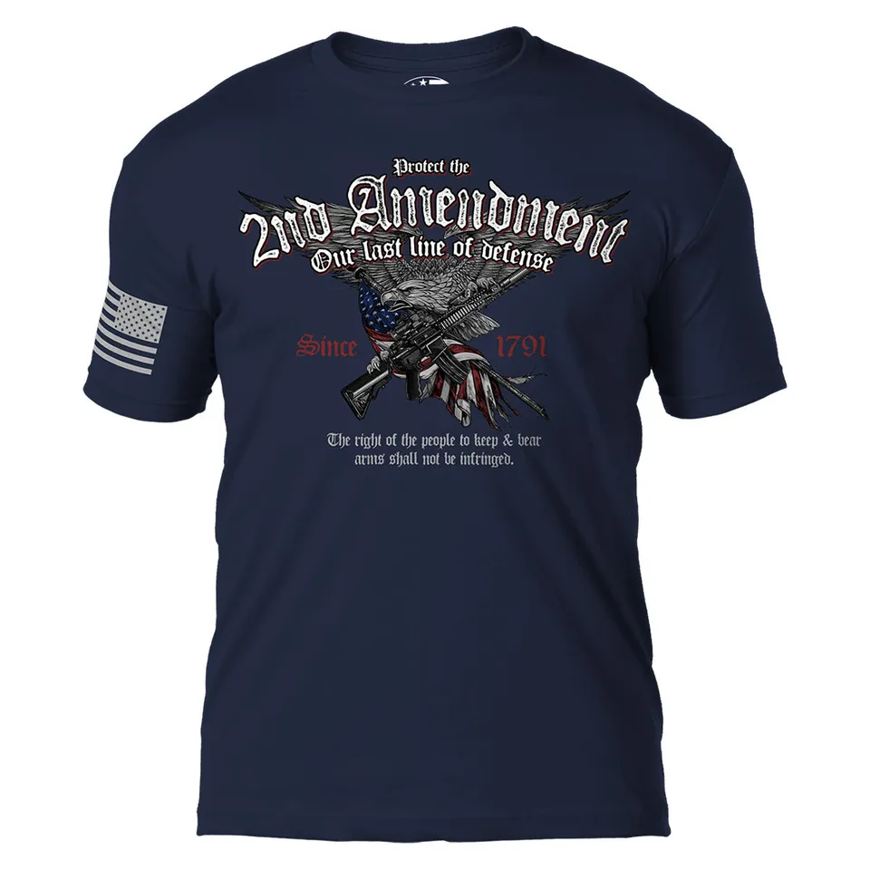 7.62 Design Last Line Defense maglietta blu navy M cotone