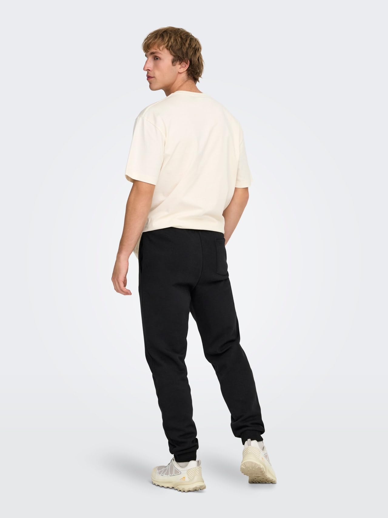 Only & Sons Onsceres Pantaloni Tuta Nero Regular Fit