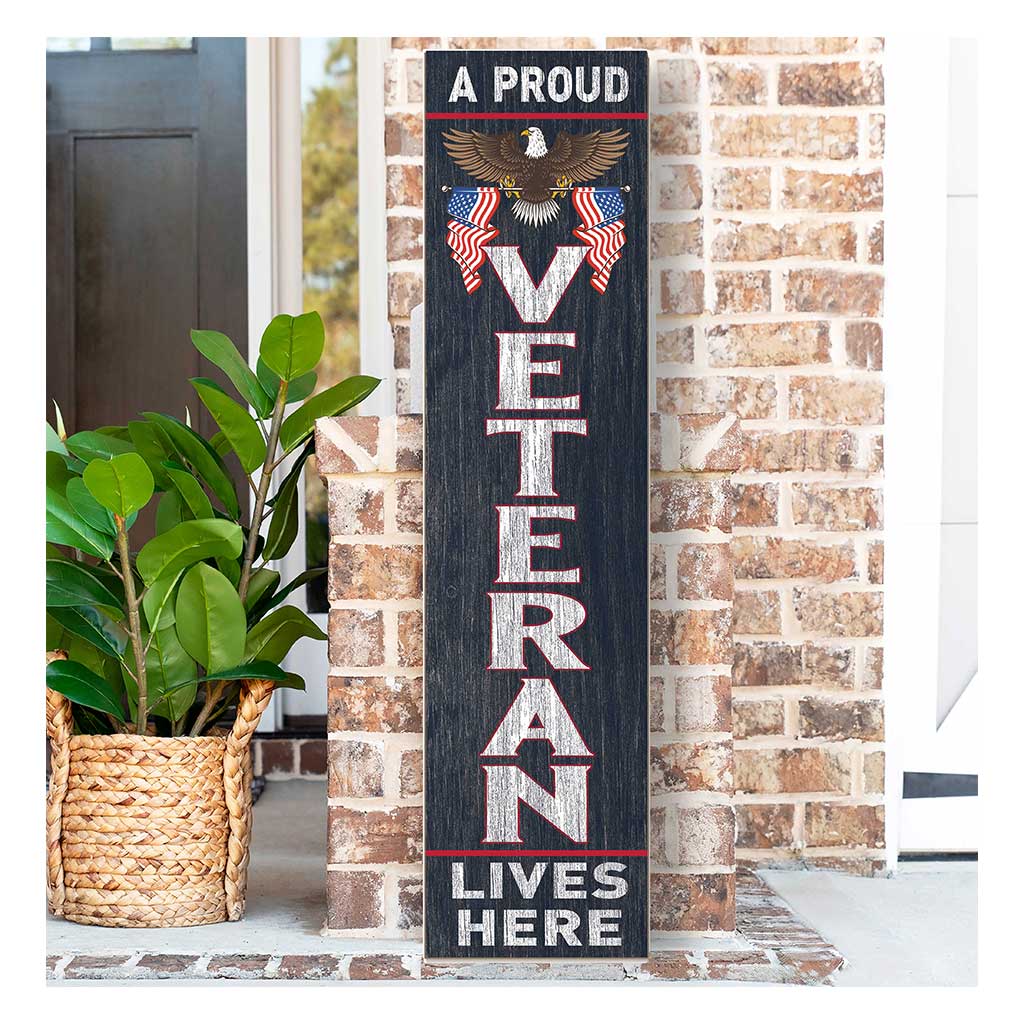 7.62 Design U.S. Veteran Welcome cartello 28x117 cm PVC
