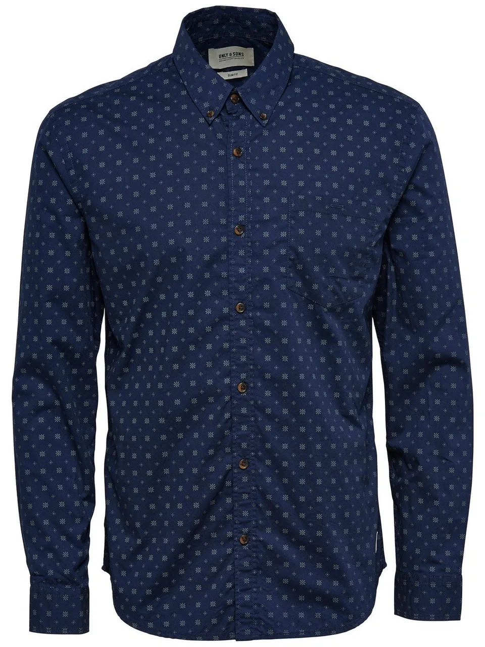 Only & Sons Onswood Camicia Uomo XXL Cotone Bottoni