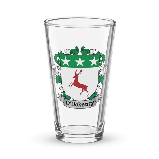 7.62 Design O'Doherty bicchiere birra vetro 473 ml stemma