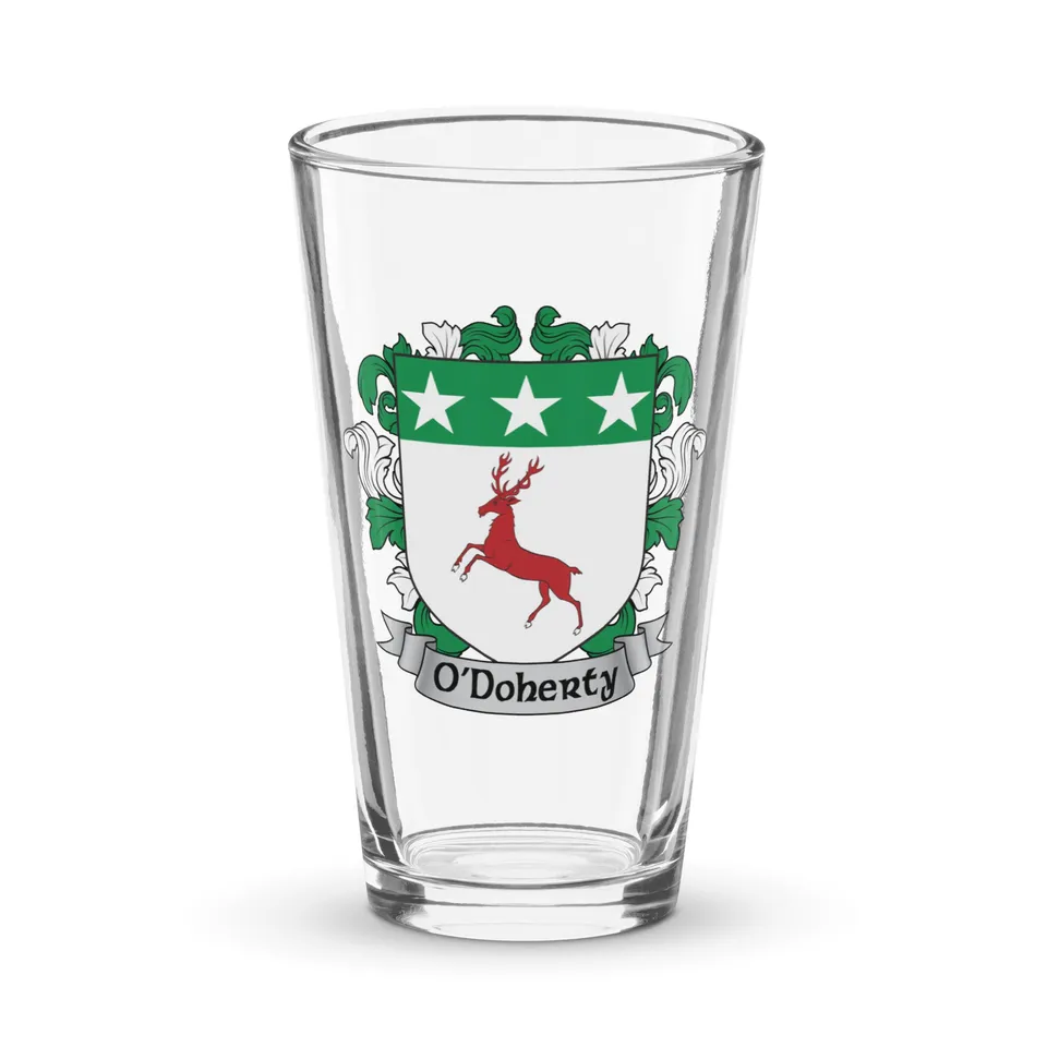 7.62 Design O'Doherty bicchiere birra vetro 473 ml stemma