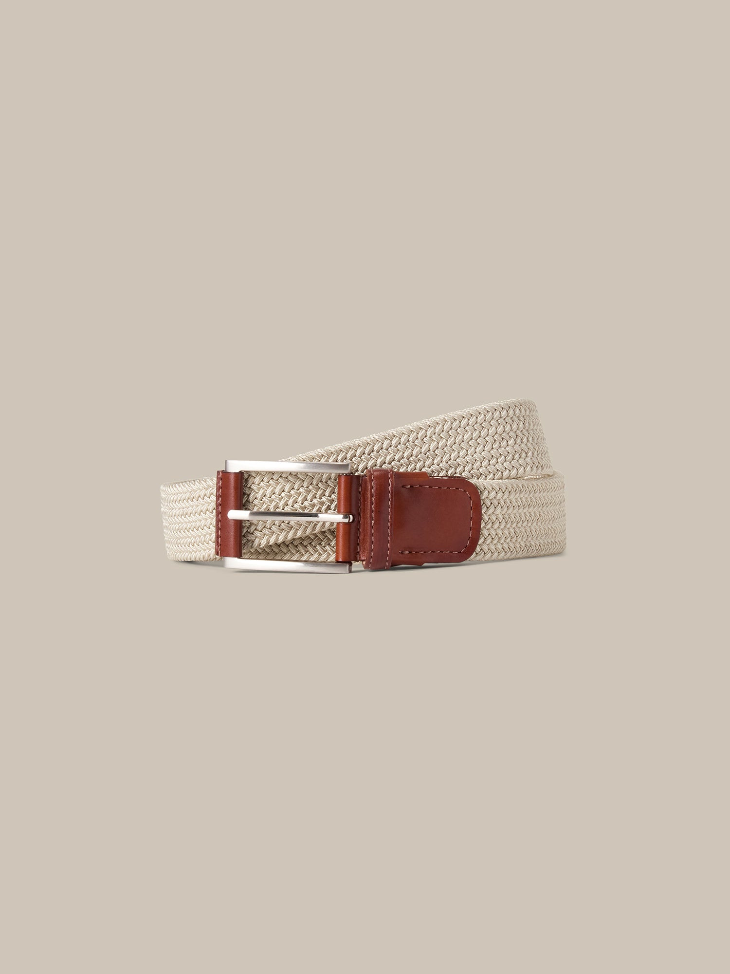 Robert Talbott Stretch Nylon Garfield Belt cintura natural
