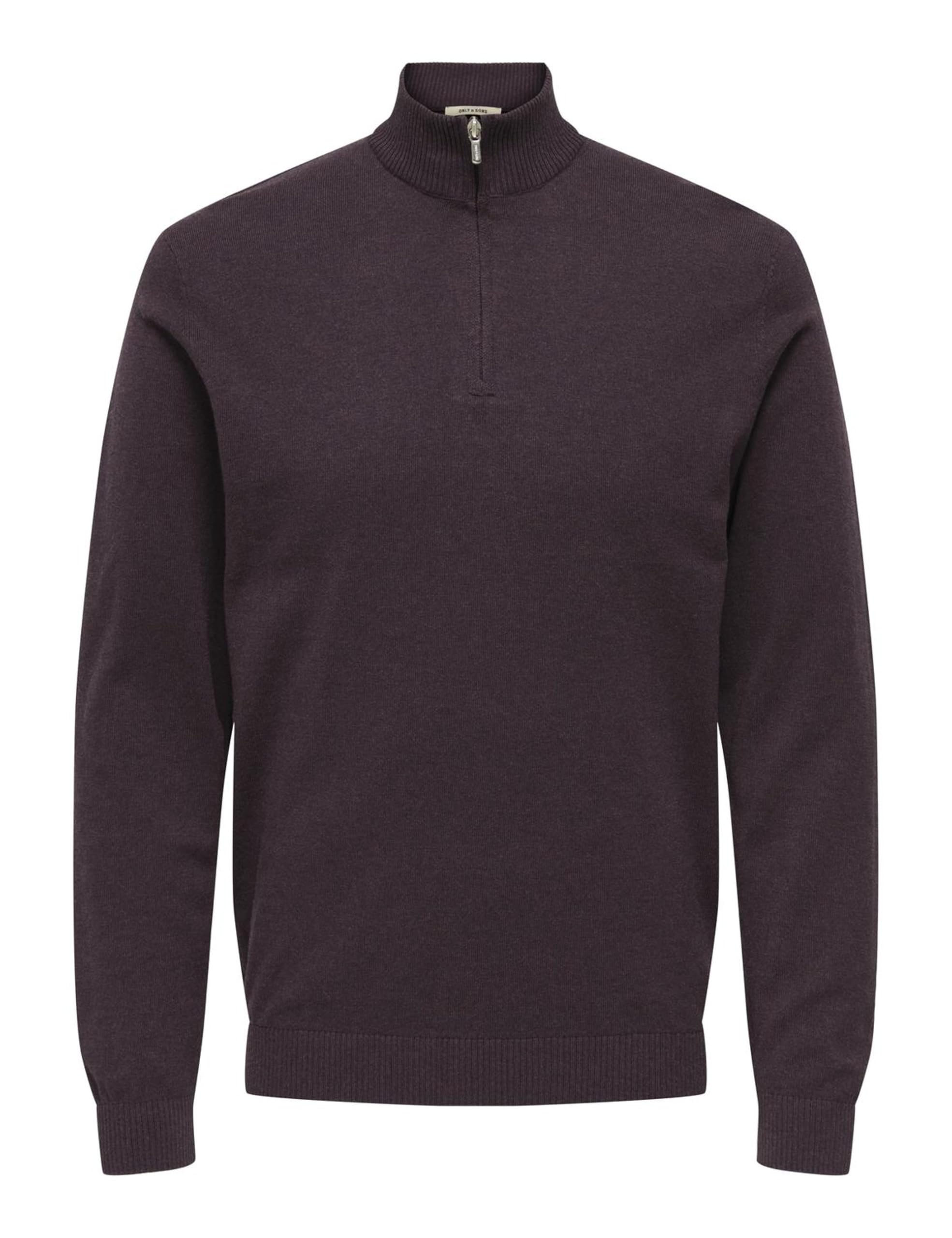 Only & Sons Onsloui Maglia Uomo Mezza Zip Azzurra L