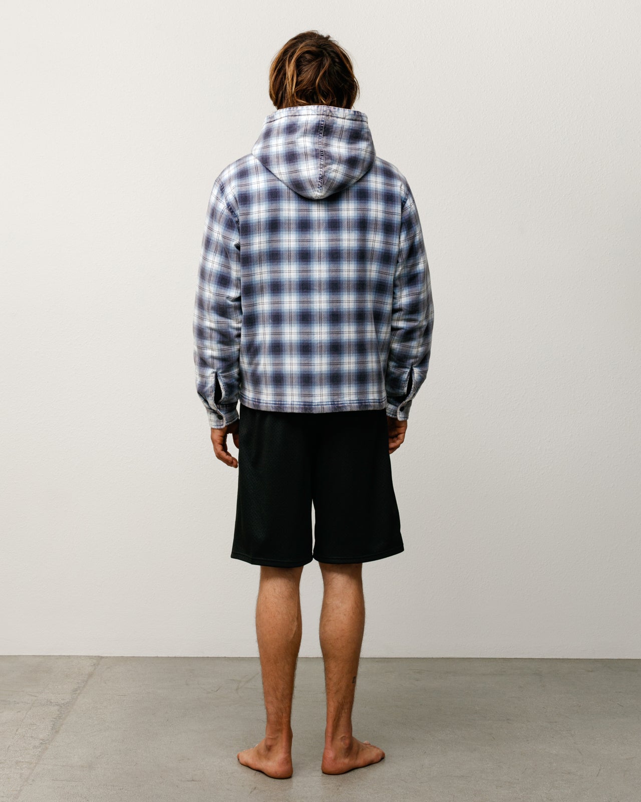 Stussy Basic Mesh Short pantaloncini neri poliestere
