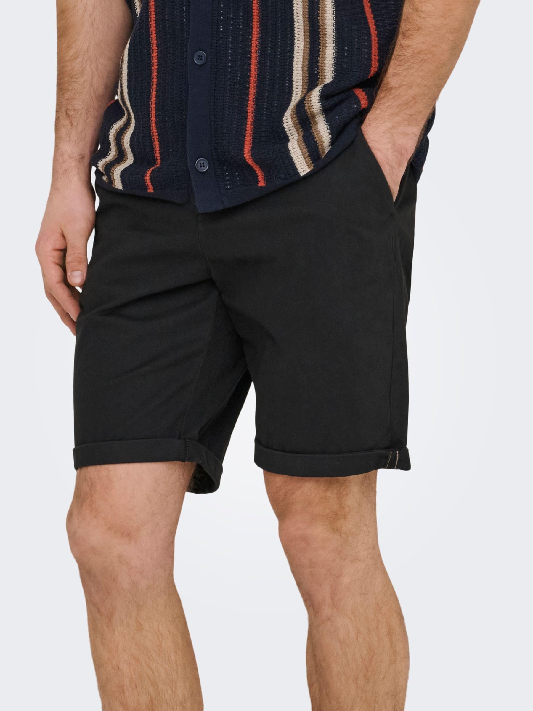 Only & Sons Onssaul 0573 Noos pantaloncini nero XS