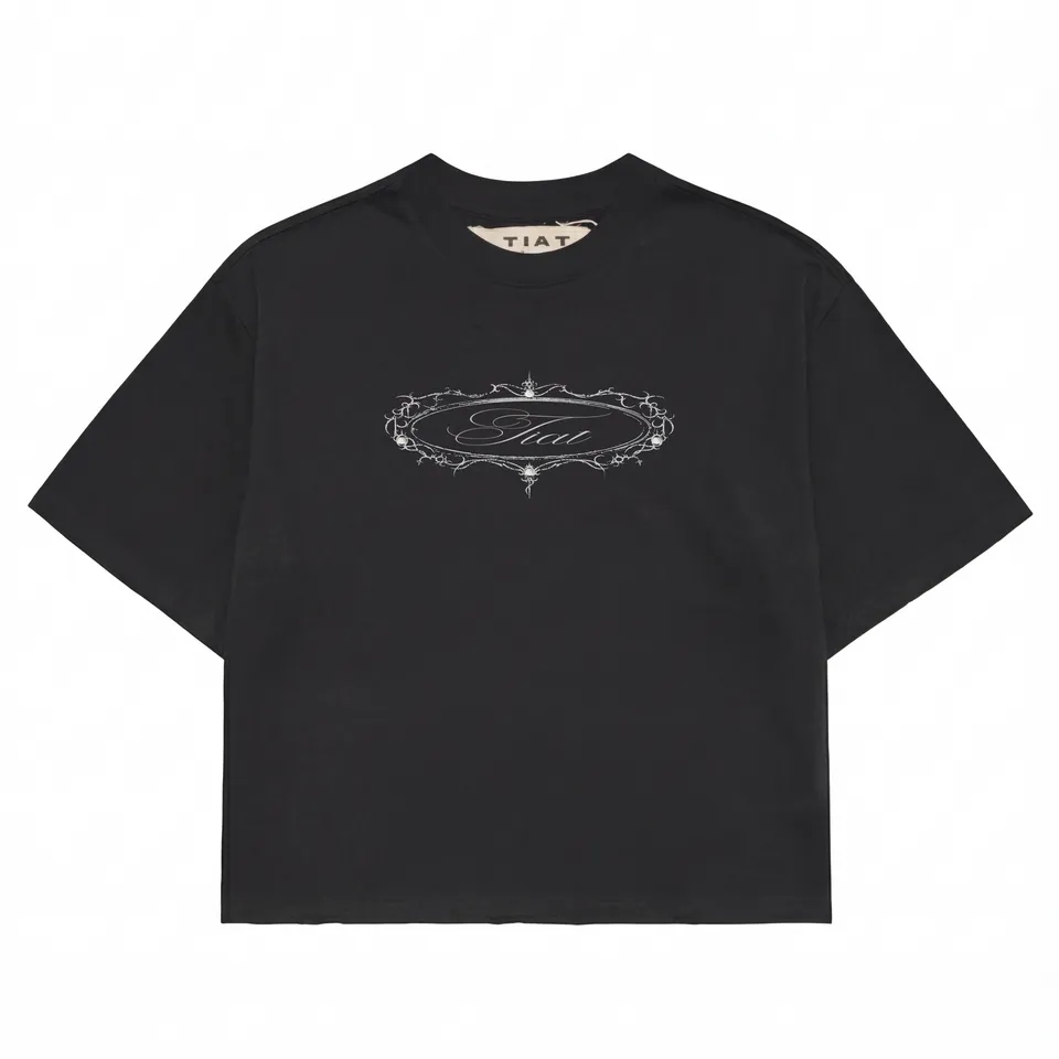 Tiat Il rifugio degli artisti Alchemical Sigil t-shirt nera cotone