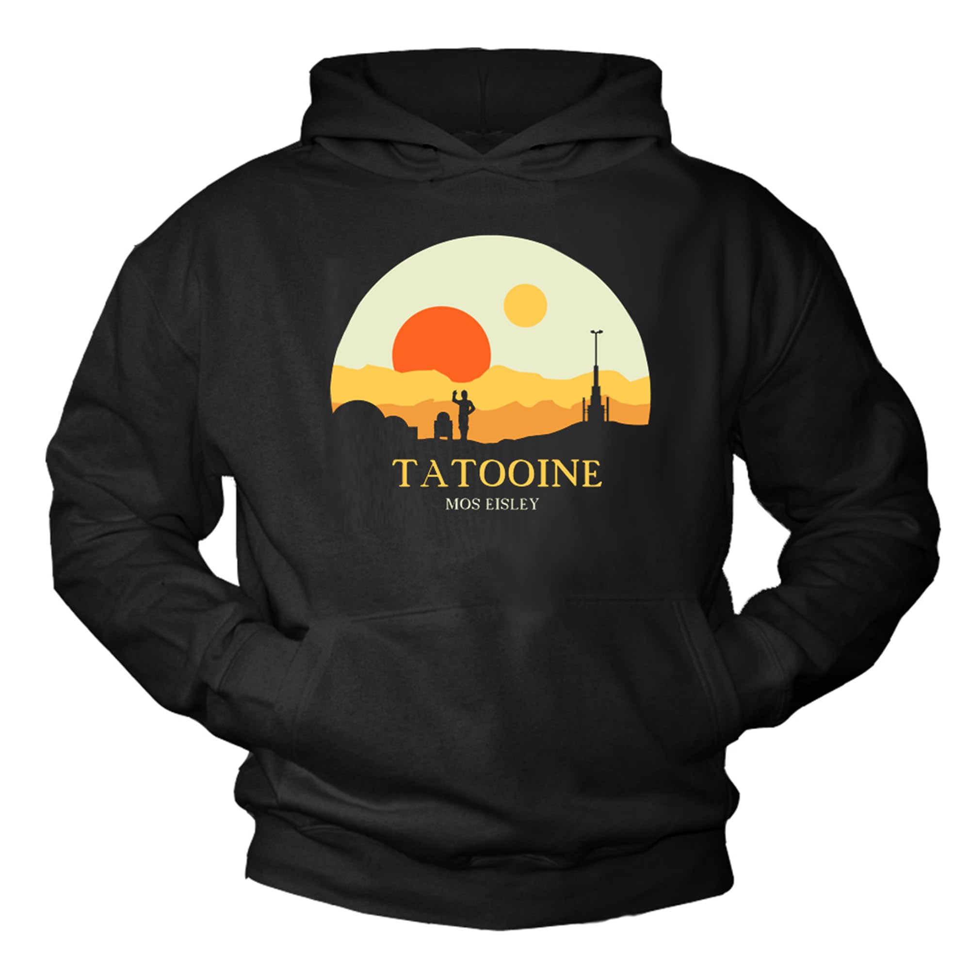 Makaya Tatooine Star Felpa Cappuccio Cotone 3XL