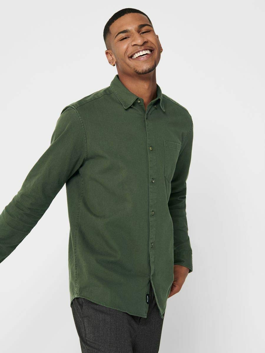 ONLY & SONS Onsbryce camicia uomo Scarab taglia XL