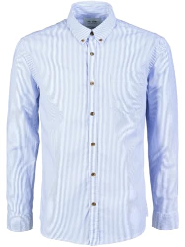 ONLY & SONS Camicia Uomo M Blu Dark Navy cotone