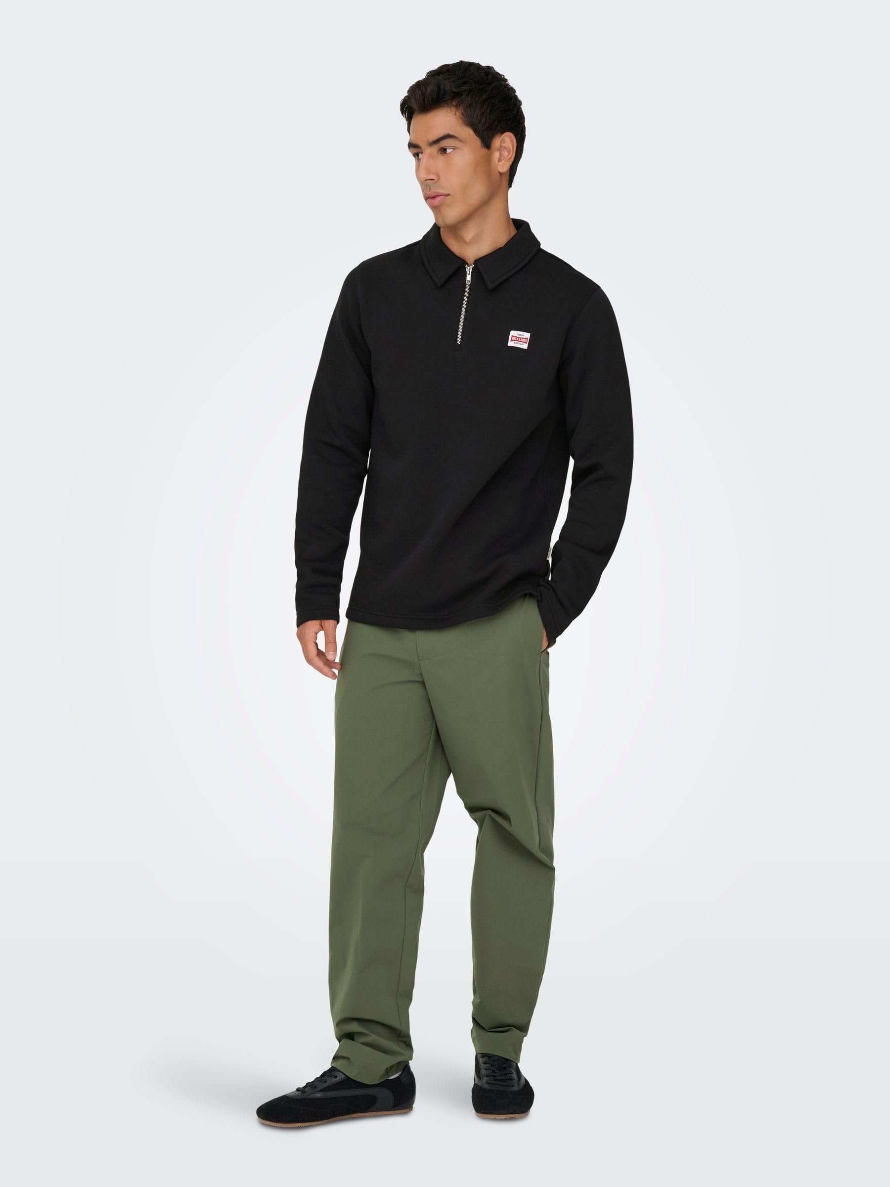 Only & Sons Onsdawson Felpa Girocollo Uomo M Cotone
