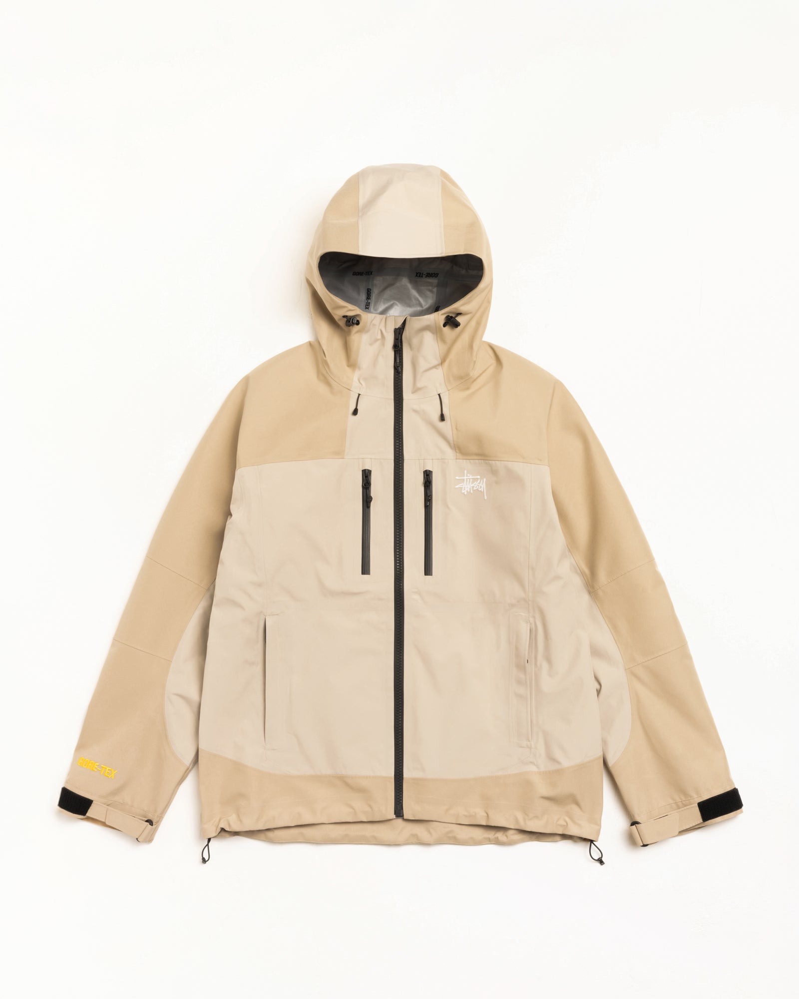 Stussy Guide Shell Giacca Gore-Tex Khaki Gore-Tex 3L
