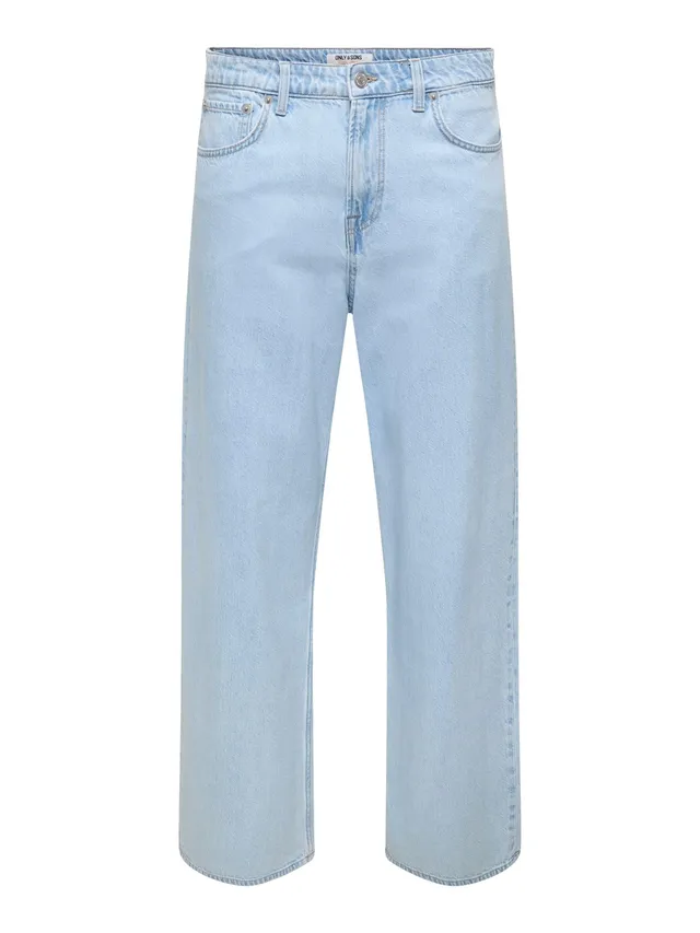 Only & Sons Onsremi Wide Leg Jeans 30W/32L Nero