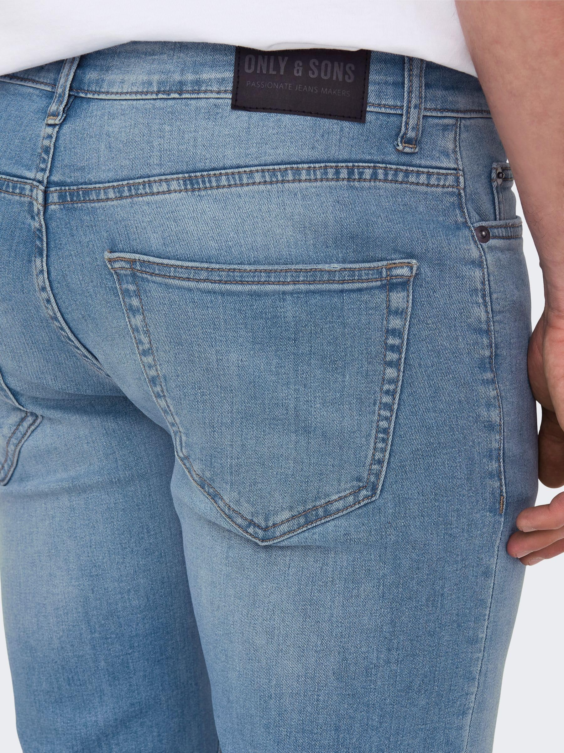 Only & Sons Onsloom Jeans Uomo Slim 29W/34L low rise
