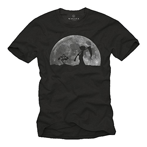 Makaya La Morte nel Giardino T-Shirt Uomo L Nera