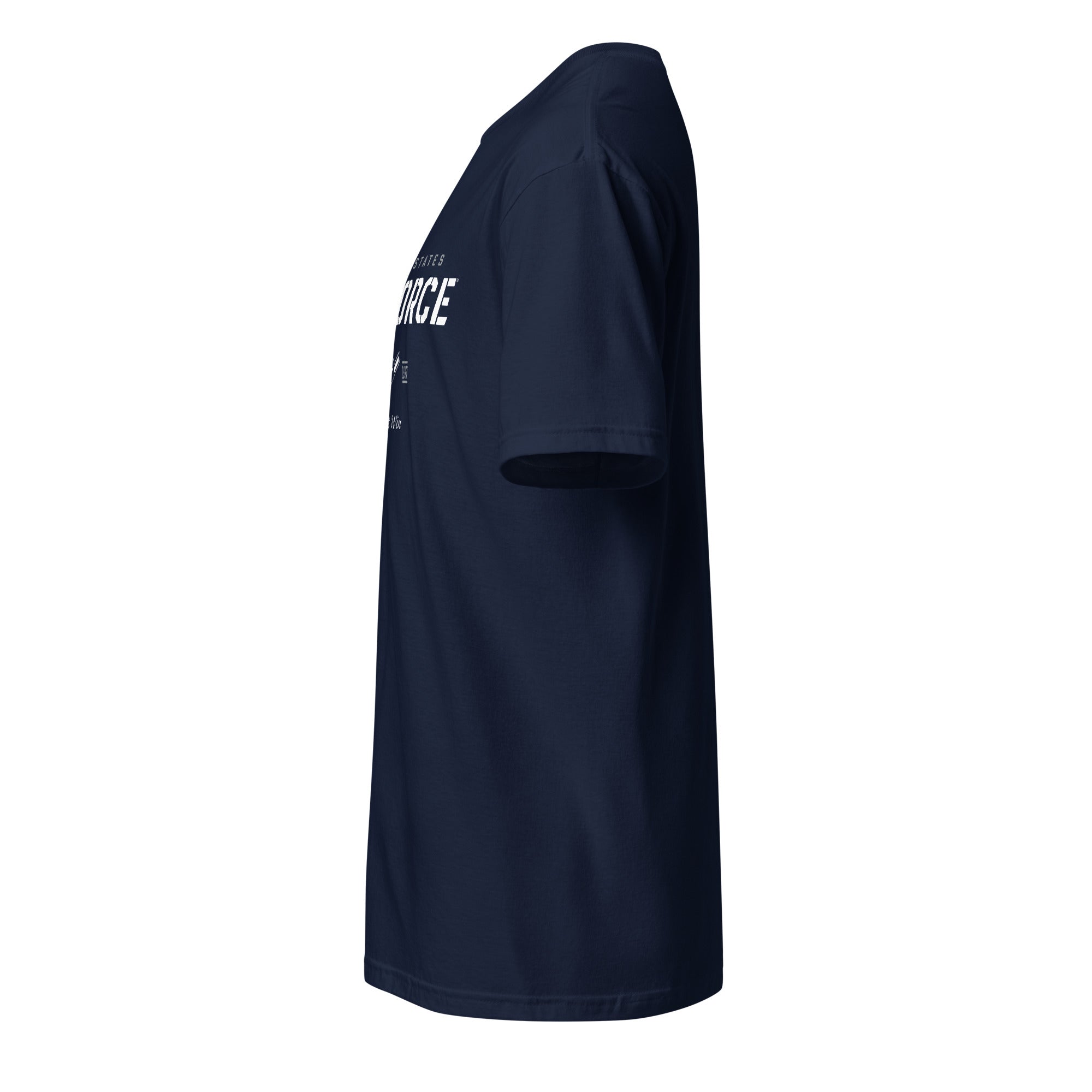 7.62 Design US Air Force T-Shirt Airman E-2 Cotone Navy