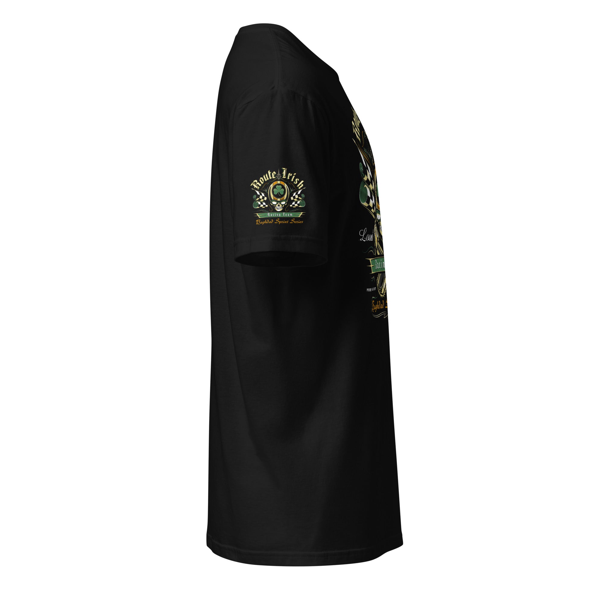 7.62 Design Route Irish maglietta nera OEF OIF cotone