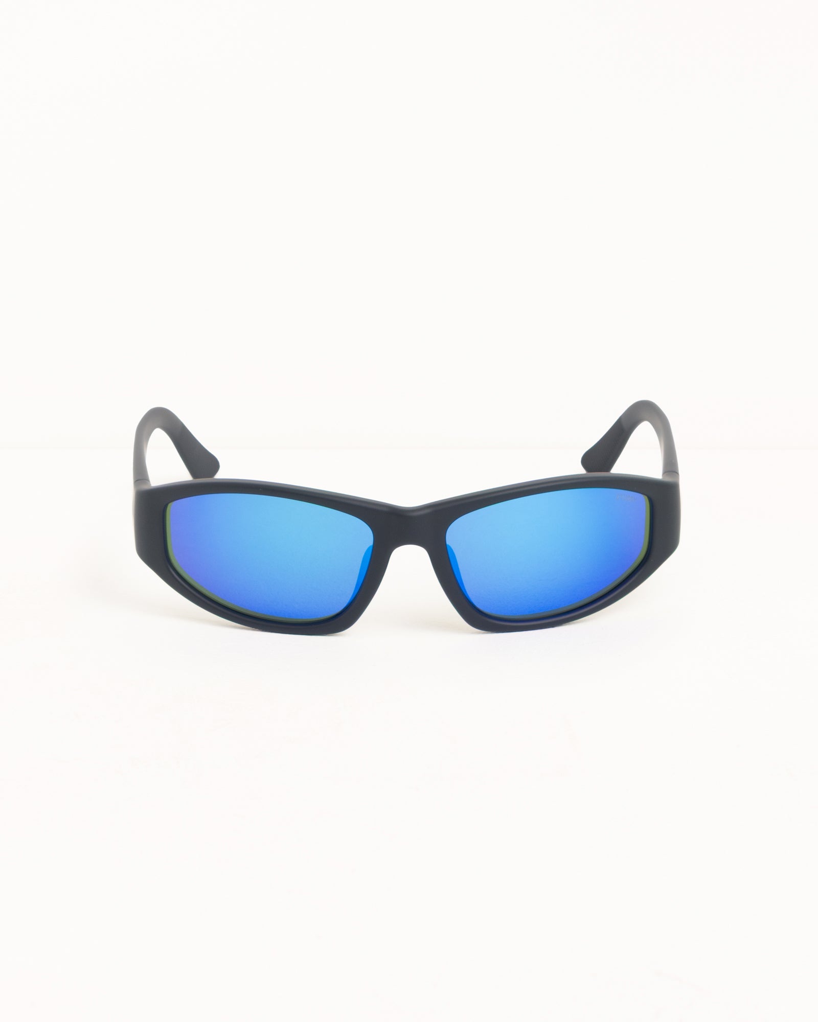 Stussy Leslie Sunglasses Occhiali Nero Polarizzati Specchiati