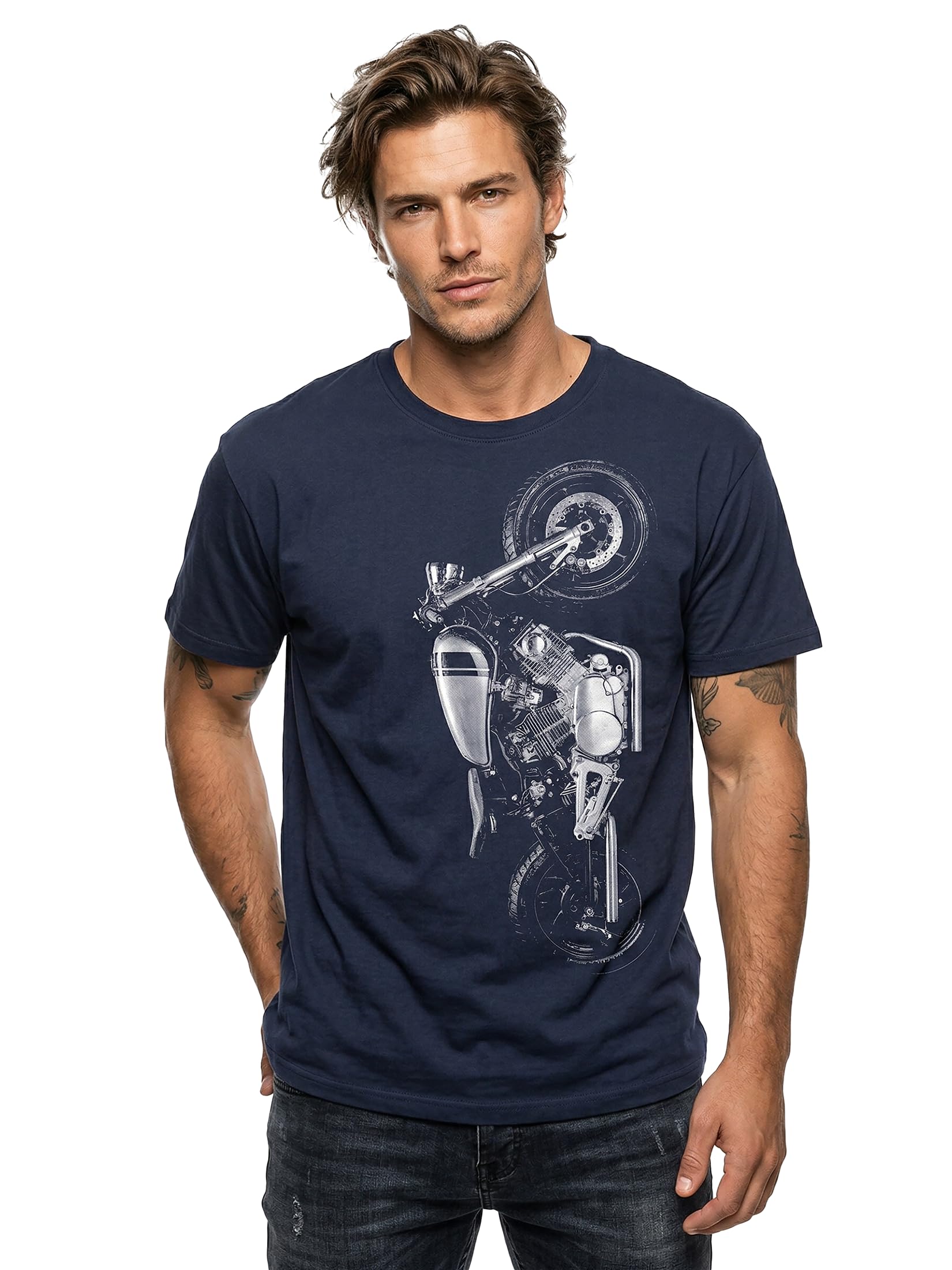 Makaya XV750 Virago T-Shirt Uomo XL Cotone Moto