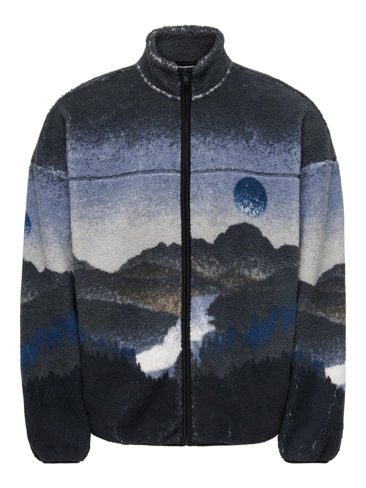 Only & Sons Onsadam Felpa Uomo Girocollo Raggio di Luna